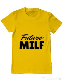 Tricou ADLER barbat Future Milf Galben