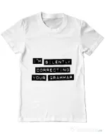 Tricou ADLER barbat Grammar nazi Alb