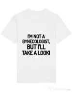 Tricou STANLEY STELLA barbat Gynecologist Alb