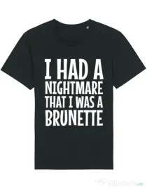 Tricou STANLEY STELLA barbat I had a nightmare Brunette Negru