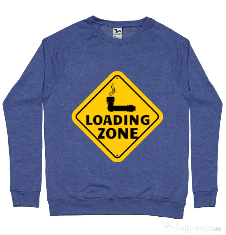 Bluza ADLER barbat Loading zone Albastru melanj