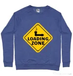 Bluza ADLER barbat Loading zone Albastru melanj