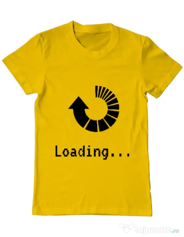 Tricou ADLER barbat Loading Galben