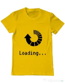 Tricou ADLER barbat Loading Galben