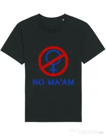 Tricou STANLEY STELLA barbat No ma'am Negru