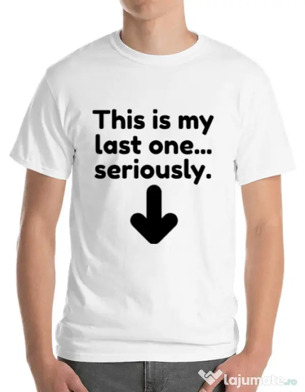 Tricou ADLER barbat The last one Alb