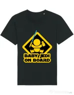 Tricou STANLEY STELLA barbat Baby Jedi Negru