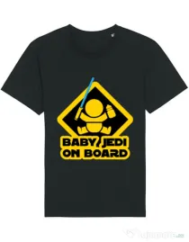 Tricou STANLEY STELLA barbat Baby Jedi Negru