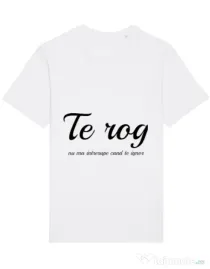 Tricou STANLEY STELLA barbat Nu ma intrerupe Alb