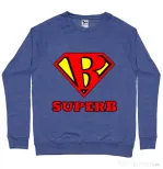 Bluza ADLER barbat Superb Albastru melanj
