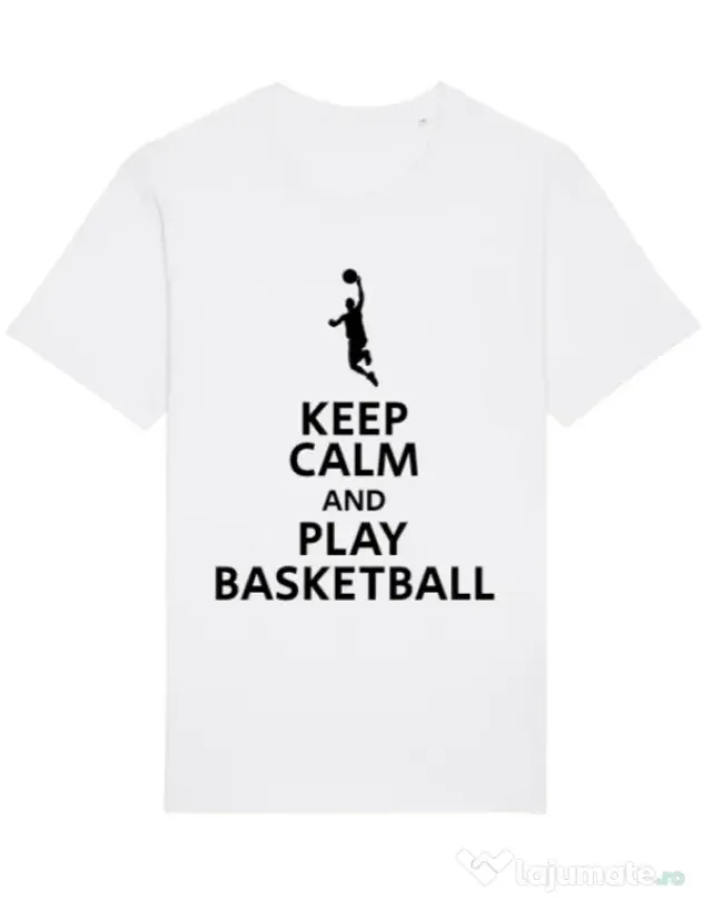 Tricou STANLEY STELLA barbat Play basketball Alb