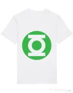 Tricou STANLEY STELLA barbat Green lantern Alb