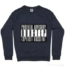 Bluza ADLER barbat Explicit bassline Denim inchis