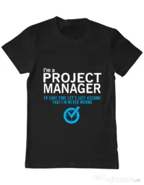 Tricou ADLER barbat Project manager Negru