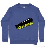 Bluza ADLER barbat Sex bomb Albastru melanj