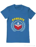 Tricou ADLER barbat Athlete Albastru azuriu
