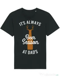 Tricou STANLEY STELLA barbat Beer season Negru