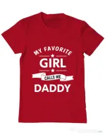 Tricou ADLER barbat My favorite girl Rosu