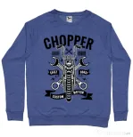 Bluza ADLER barbat Chopper Albastru melanj