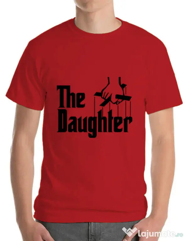 Tricou ADLER barbat The daughter Rosu