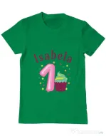 Tricou ADLER barbat First Birthday Verde mediu