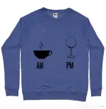 Bluza ADLER barbat My days Albastru melanj