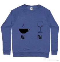 Bluza ADLER barbat My days Albastru melanj