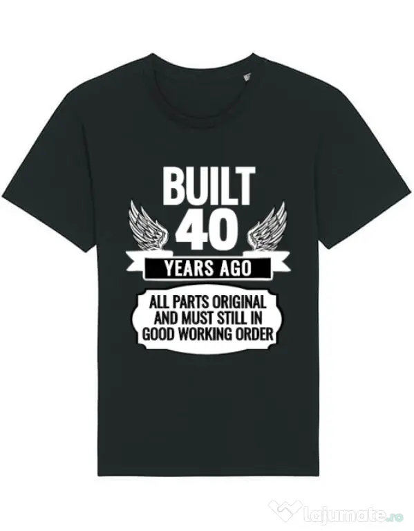 Tricou STANLEY STELLA barbat Original parts Negru
