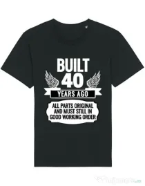 Tricou STANLEY STELLA barbat Original parts Negru