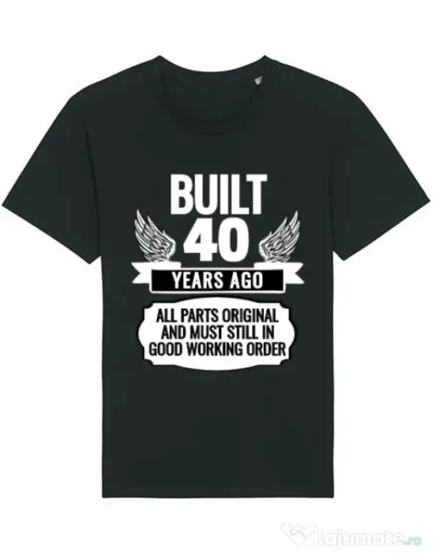 Tricou STANLEY STELLA barbat Original parts Negru