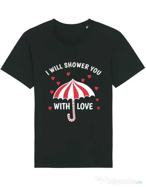 Tricou STANLEY STELLA barbat Raining love Negru