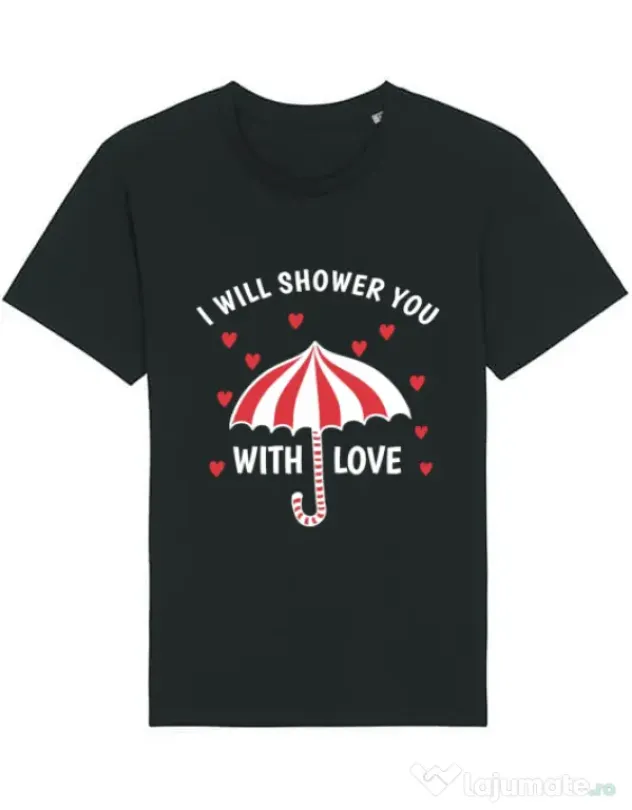 Tricou STANLEY STELLA barbat Raining love Negru