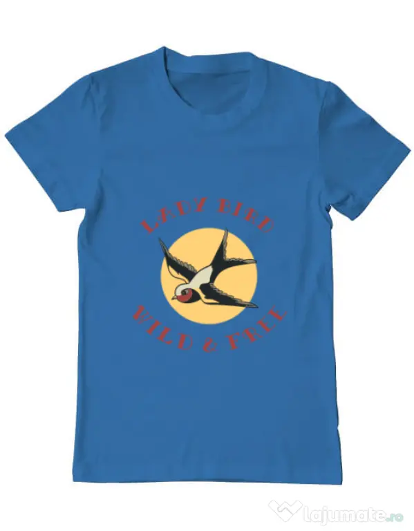 Tricou ADLER barbat Ladybird Albastru azuriu