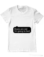 Tricou ADLER barbat Roses are red Alb