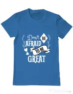 Tricou ADLER barbat Be great Albastru azuriu