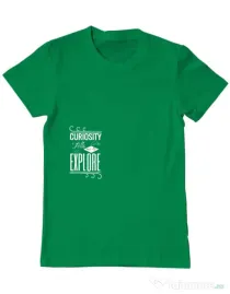 Tricou ADLER barbat Curiosity Verde mediu