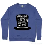 Bluza ADLER barbat Stay on top Albastru melanj