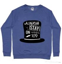 Bluza ADLER barbat Stay on top Albastru melanj