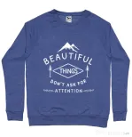 Bluza ADLER barbat Beautiful things Albastru melanj