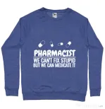 Bluza ADLER barbat Pharmacist Albastru melanj