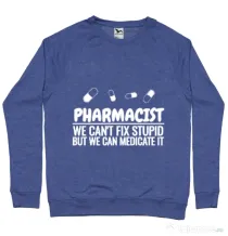 Bluza ADLER barbat Pharmacist Albastru melanj