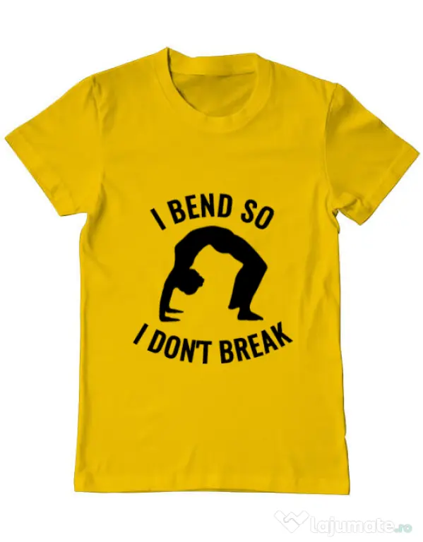Tricou ADLER barbat I bend Galben