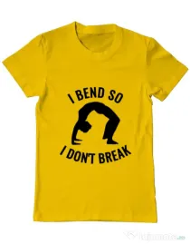Tricou ADLER barbat I bend Galben