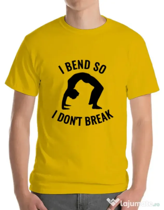 Tricou ADLER barbat I bend Galben