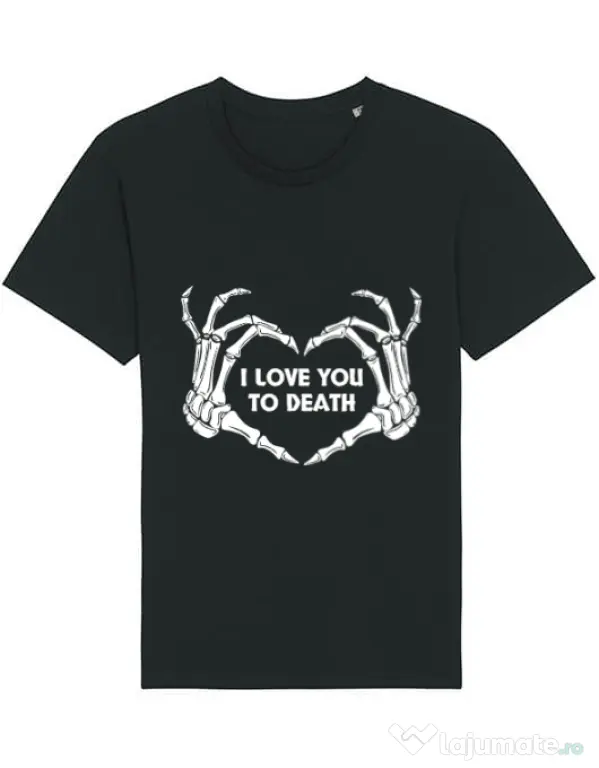 Tricou STANLEY STELLA barbat Love you to death Negru
