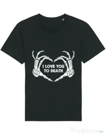 Tricou STANLEY STELLA barbat Love you to death Negru