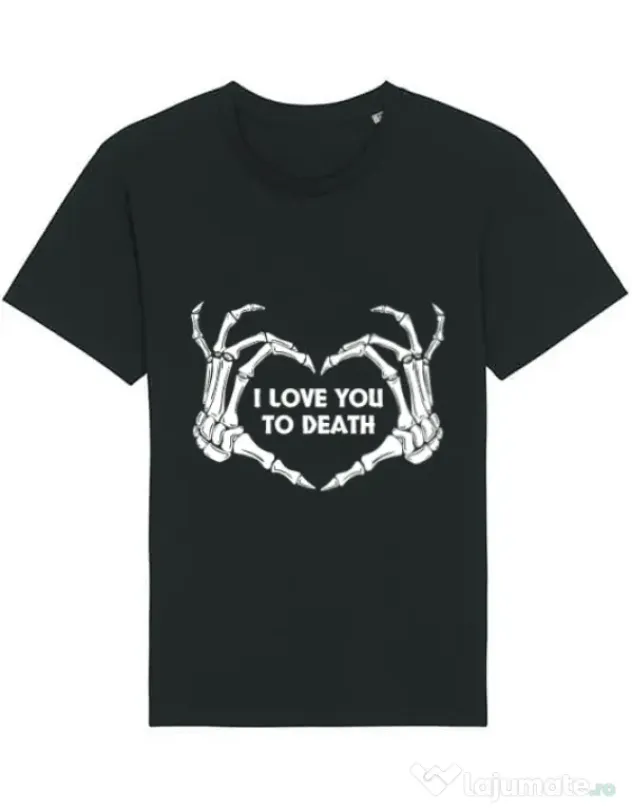 Tricou STANLEY STELLA barbat Love you to death Negru