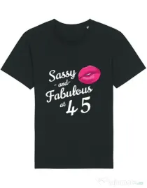 Tricou STANLEY STELLA barbat Sassy and fabulous Negru