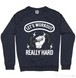 Bluza ADLER barbat Let’s workout Denim inchis