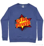 Bluza ADLER barbat Girl power Albastru melanj